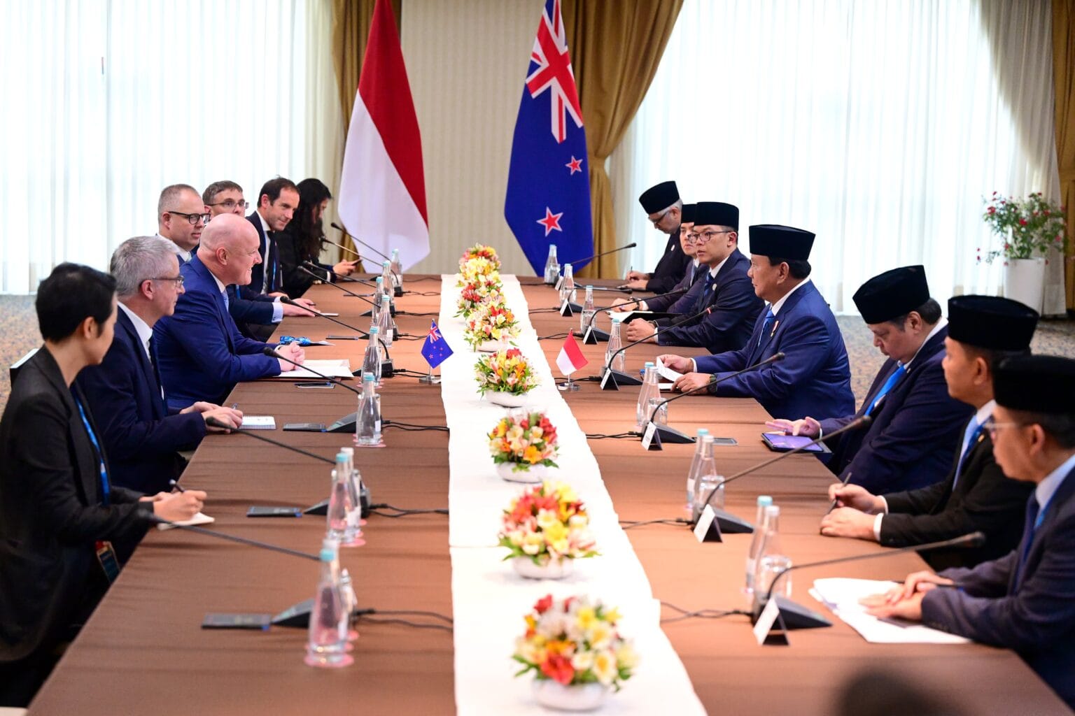 Indonesia dan Selandia Baru Tegaskan Komitmen untuk Tingkatkan Kerja Sama Kedua Negara