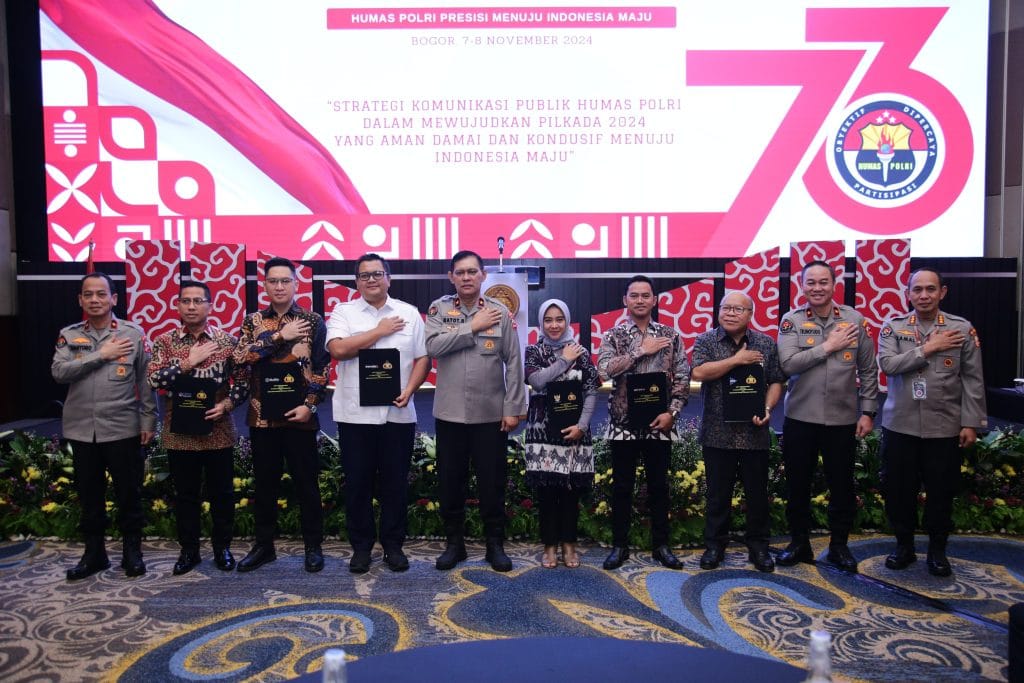 Gelar Anev Konsolidasi, Divisi Humas Polri Perkuat SDM dan Kolaborasi dengan Media Massa