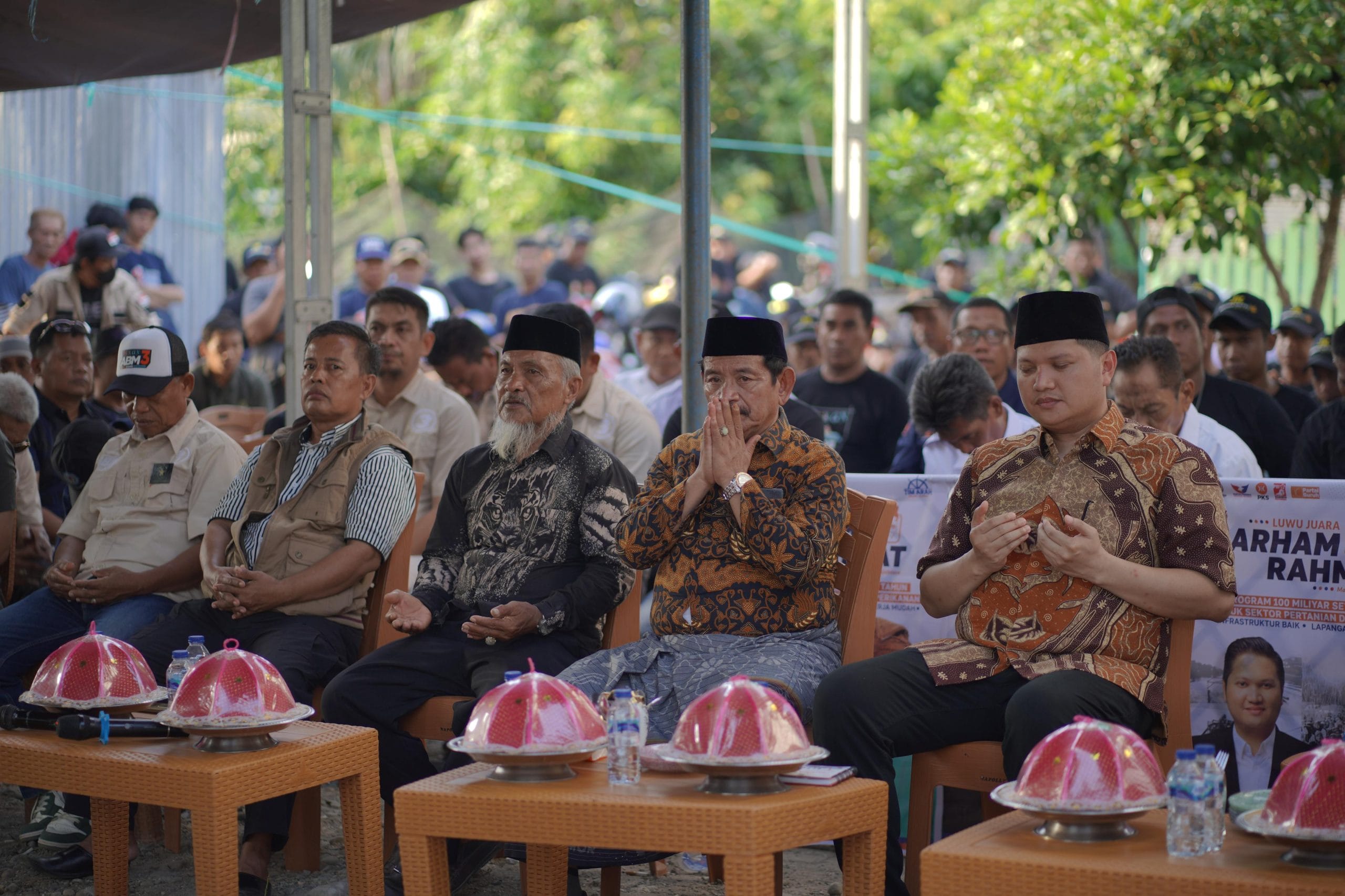 Paslon Bupati dan Wakil Bupati Luwu Nomor Urut 3 Komitmen Tingkatkan Income Perkapita Masyarakat