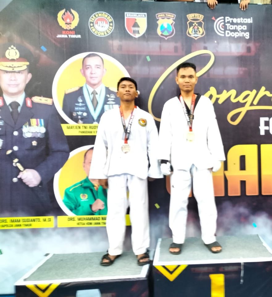 Bripda Mudzakkir, Sang Juara Taekwondo dari Polda Sulbar