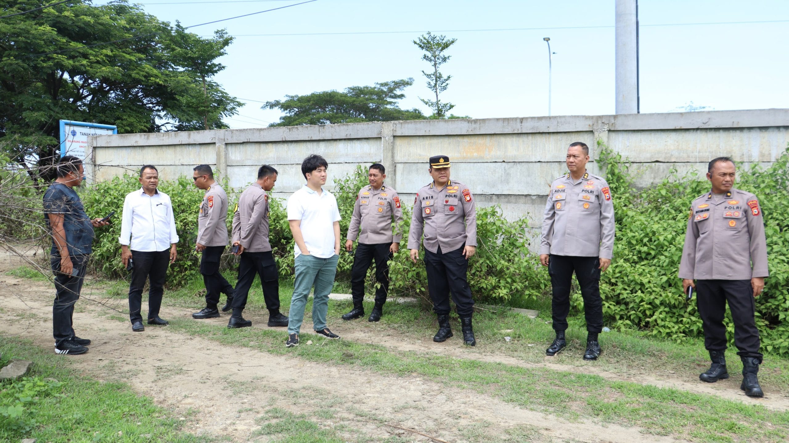 Survey Lokasi di Maros, Polda Sulsel Rencana Akan Tanam Jagung di Lahan 50 Hektar