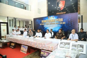 Ungkap Tiga Kasus Judi Online, Polri Sita Aset Rp61 Miliar