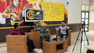 Siswa SMADA Enrekang ikuti Podcast Kodim 1419 Enrekang