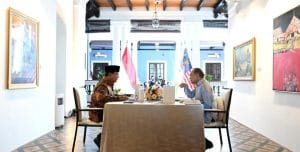 Pertemuan Hangat Presiden Prabowo dan PM Anwar Ibrahim di Rumah Tangsi Malaysia