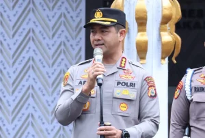 Pimpin Apel Pertamanya di Polrestabes Makassar, Kombes Pol Arya Perdana Tekankan Pelayanan Ikhlas untuk Masyarakat