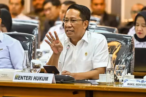 Menteri Hukum: Perubahan RUU TNI tidak Berbeda dengan Periode Lalu