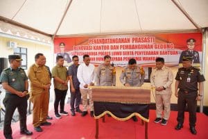 Muh Saleh Dampingi Kunjungan Kerja Kapolda Sulsel di Luwu