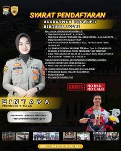 POLRES LUWU UMUMKAN PENERIMAAN TERPADU POLRI T.A. 2025