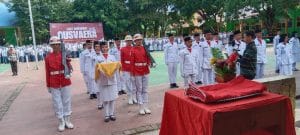 Kegiatan Upacara Last Ceremony SMA Negeri 2 Enrekang
