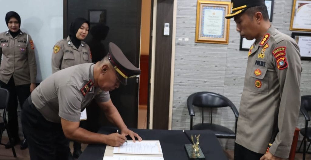 Iptu H. Rustam Cega Resmi Menjabat Kapolsek Tommo Polresta Mamuju