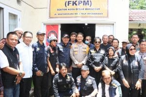 Kapolrestabes Makassar Silaturahmi Bersama FKPM Kota Makassar
