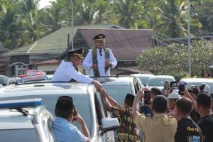 Kedatangannya Disambut Meriah, Bupati Luwu : Ayo Bersatu Membangun Luwu 5 Tahun Kedepan
