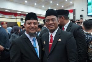 Patahudding Hadiri Serah Terima Jabatan Gubernur Sulsel