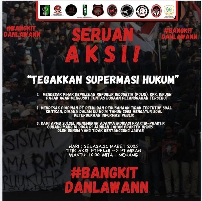 Gabungan Organisasi Mahasiswa Bakal Gelar Unras Besar-Besaran di Pelni dan Wisan