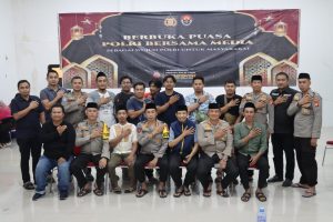 Kapolresta Mamuju dan Media Gelar Buka Puasa Bersama, Wujud Polri Untuk Masyarakat