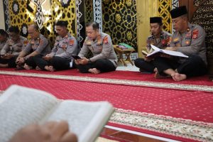 Kapolres Luwu Ikuti Tadarus Al-Qur’an, Polri Panjatkan Doa untuk Masyarakat dan Keselamatan Anggota