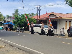 Kapolres Majene Turun Langsung ke Jalan Pantau Arus Mudik di Jalur Trans Sulawesi