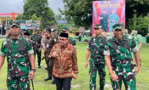 Bupati Majene Terima Kungker Pangdam XIV Hasanuddin