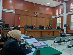 Sidang Korupsi Proyek Pembangunan Perpipaan Air Limbah Kota Makassar Tahun 2020-2021, JPU Hadirkan Saksi Pimpinan Cabang Bank KB Bukopin Syariah