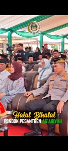 Kapolres Wajo Hadiri Halal Bihalal DiKampus III As’adiyah Sengkang Macanang