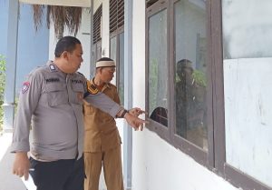 SMK 6 Majene di Bobol Maling, Polsek Malunda Sigap Datangi TKP