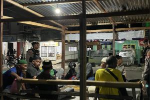 Cegah Gangguan Kamtibmas, Satuan Samapta Polres Majene Gelar Patroli Malam di Sejumlah Titik Rawan