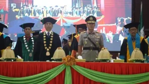 Kapolda Sulsel Hadiri Wisuda UIN Alauddin Makassar ke-110 dan Sampaikan Orasi