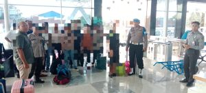 Polres Tanjung Balai Amankan Pemulangan 17 WNI yang Dideportasi dari Malaysia