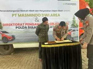 MDA dan Polda Sulsel Teken Naskah Hibah dan Serahkan Hibah Kendaraan Operasional