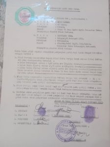 Berita Kehilangan Surat Sertifikat Tanah