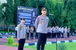 Kapolda Sulsel Pimpin Apel Pagi dan Tekankan Pentingnya Soliditas Personel