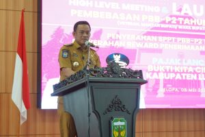 Bupati Luwu Luncurkan Program Pembebasan PBB-P2