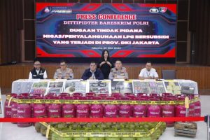 Bareskrim Polri Bongkar Sindikat Oplosan Gas Subsidi di Jakarta, Negara Rugi Rp16,8 Miliar