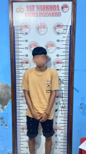 Sat Narkoba Polres Pasangkayu Ciduk Warga Duripoku Bawa Sabu 1 Gram