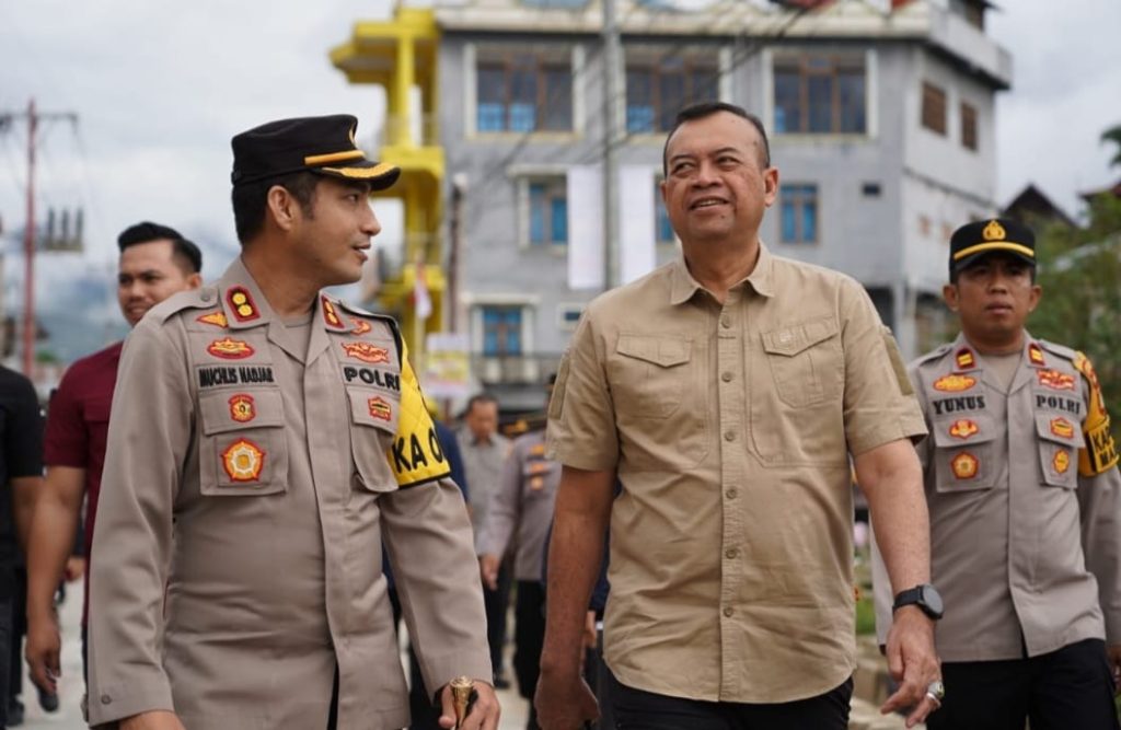 Kapolda Sulbar Beserta Ketua Bhayangkari Melakukan Kunjungan kerja ke wilayah Polres Mamasa