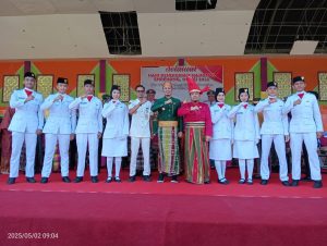 Tim Paskibra UPT SMA Negeri 2 Enrekang Bertugas di Hardiknas Tingkat Kabupaten Enrekang