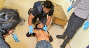 Gabungan Piket Fungsi Datangi TKP Penemuan Mayat Pria di Teras Masjid Nurul Jihad, Desa Botteng