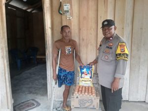 Polres Luwu Bergerak : Bakti Sosial Polsek Bupon Warnai HUT Bhayangkara ke-79