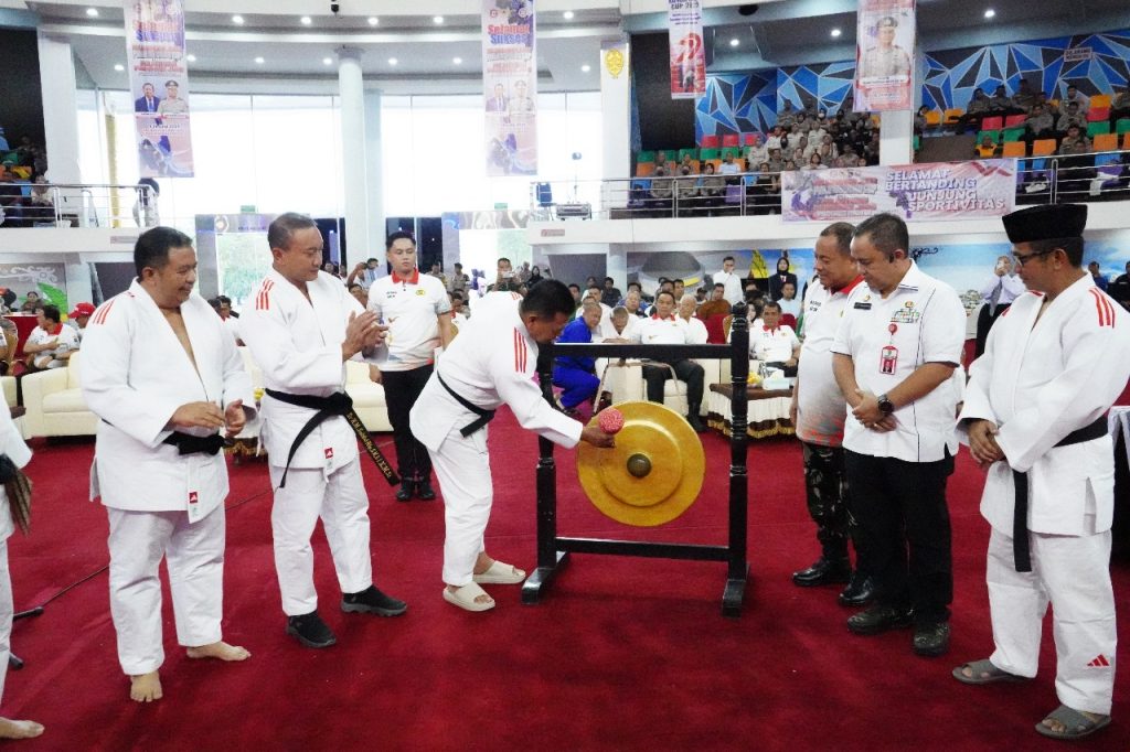 Semarak HUT Bhayangkara ke-79, Polda Kaltim Gelar Kejuaraan Judo Antar Satker dan Polres Jajaran