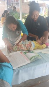 Fokus Tingkatkan Kesehatan Ibu Dan Anak Posyandu Desa Pambe Gelar Pelayanan Terpadu