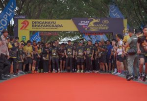 1.500 Peserta Ramaikan Luwu Bhayangkara Run, Sinergi dan Sportivitas Jelang Hari Bhayangkara ke-79