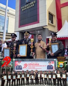 Moment HUT Bhayangkara ke-79, Polsek Manggala Sabet Banyak Penghargaan