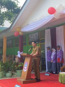 Bupati Enrekang Membuka Masa Pengenalan Lingkungan Sekolah (MPLS) di SMA Negeri 2 Enrekang