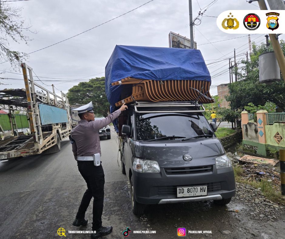 Sehari Pelaksanaan, Puluhan Pelanggar Ditindak: Polres Luwu Tunjukkan Komitmen dalam Operasi Patuh Pallawa 2025