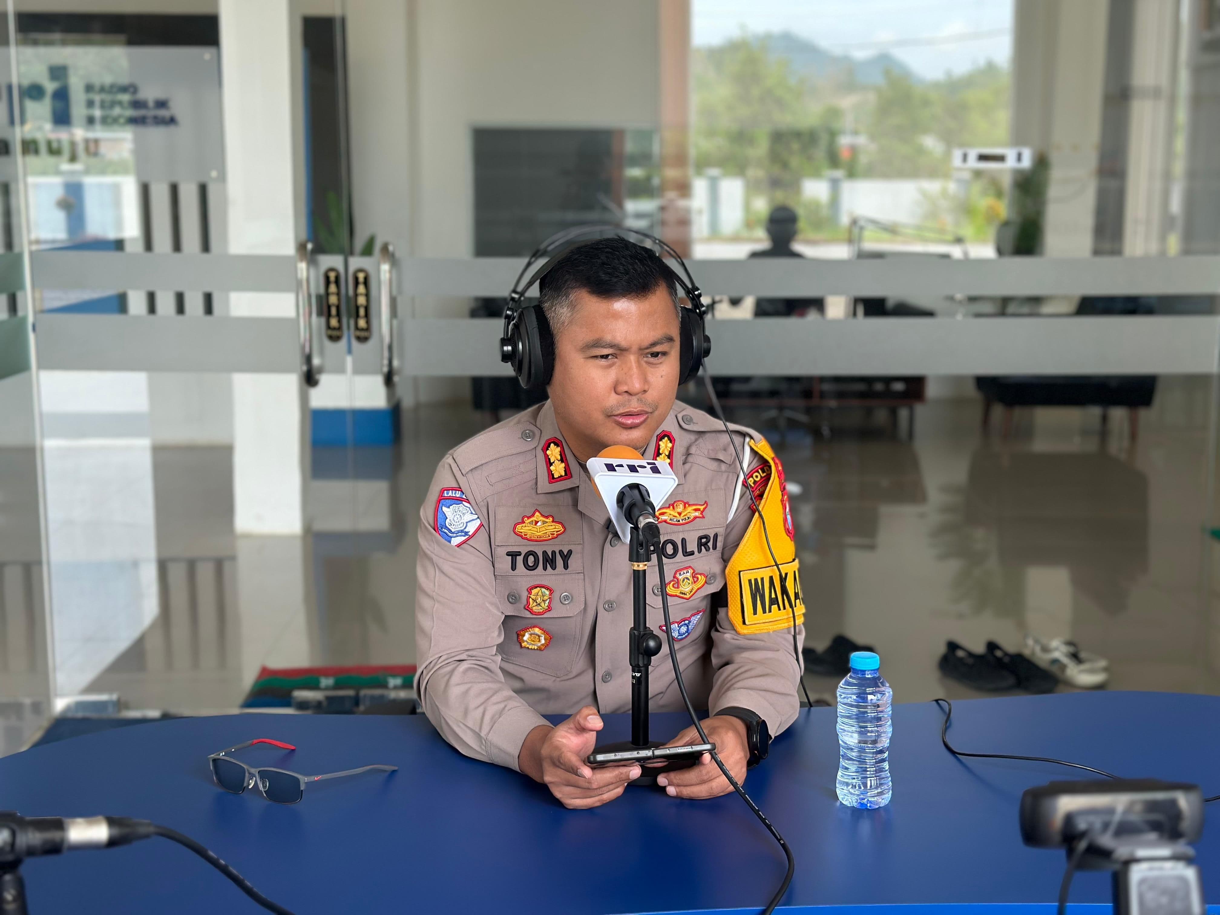 Polda Sulbar Mengajak Masyarakat Tingkatkan Kesadaran Berlalu Lintas