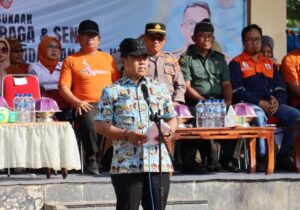 Buka Porseni tingkat SMP di Lapangan Andi Poci Gilireng, Bupati Andi Rosman : Lahirkan Atlet Harumkan Nama Daerah