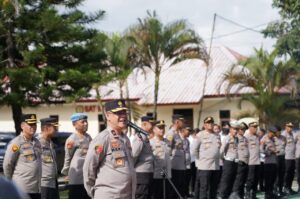 Wakapolda Sulbar, Brigjen Pol Hari Santoso, Berikan Semangat Baru di Polres Mamasa