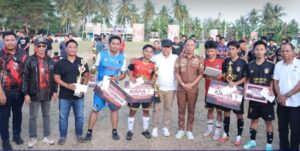 Turnamen Sepak Bola Pemuda Pancasila Cup di Pammana Ditutup Bupati Wajo
