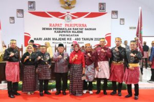 Kapolres Majene Hadiri Rapat Paripurna DPRD dalam Rangka Hari Jadi Majene ke-480