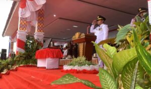 Pesan Bupati Wajo Saat Jadi Inspektur Upacara HUT RI ke-80
